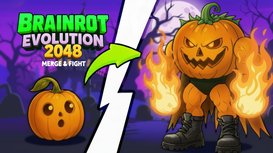 Brainrot Evolution: 2048 Merge Fight