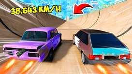 Turbo Cars: Pipe Stunts